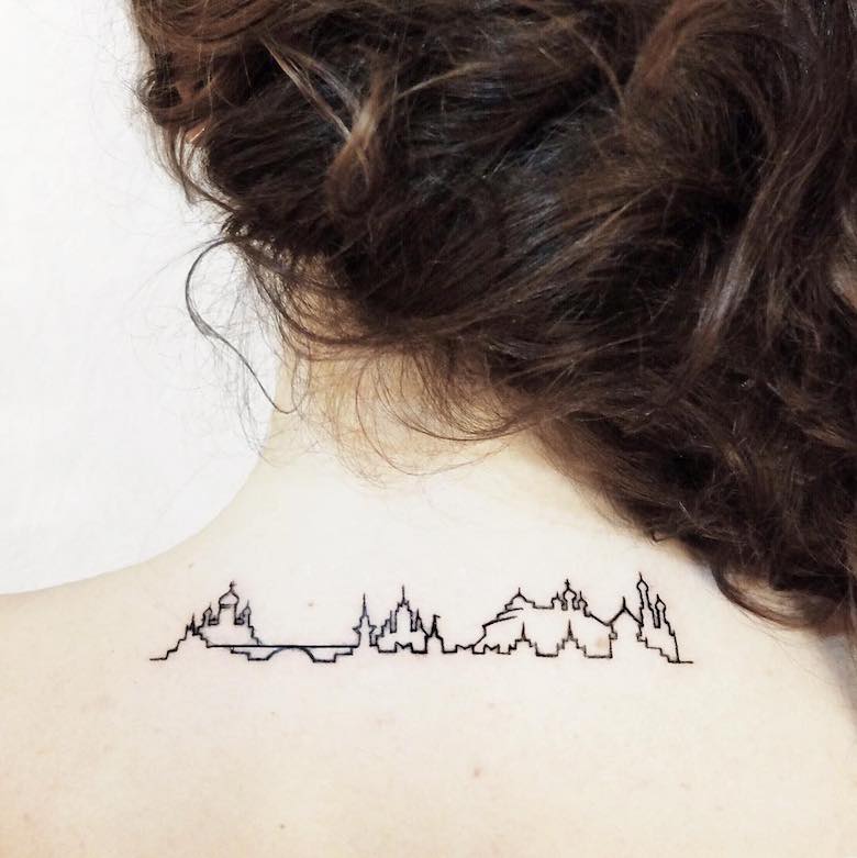 City Tattoos Inspiration for Travelers